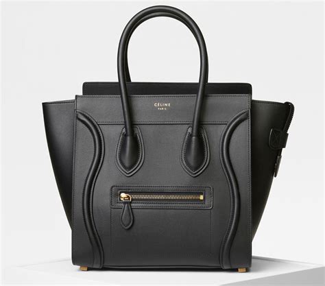 celine black bag paris|celine paris bag price.